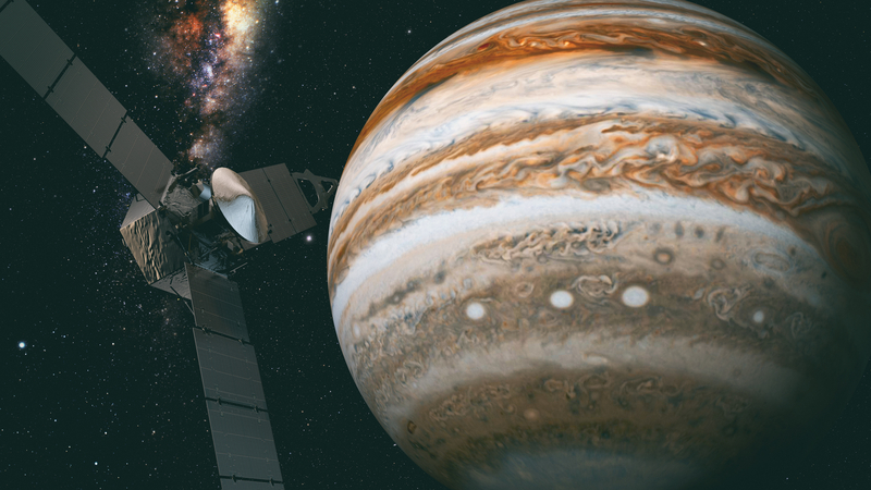 NASA探測木星太空船將於年底飛近其衛星觀測