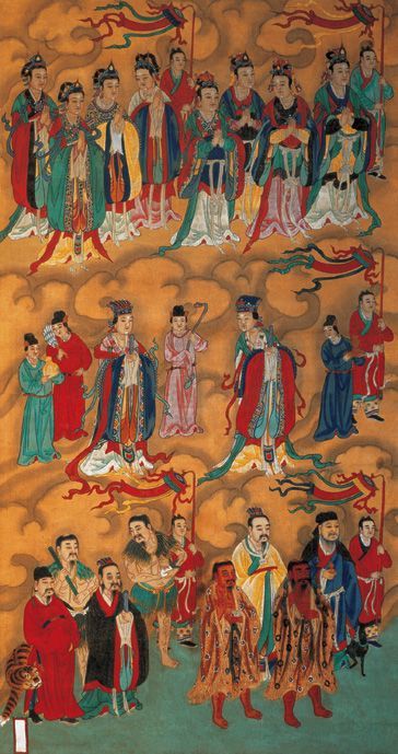 【纪实古画】众神仙（图）